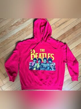 The Beatles Red Logo Pullover XXL